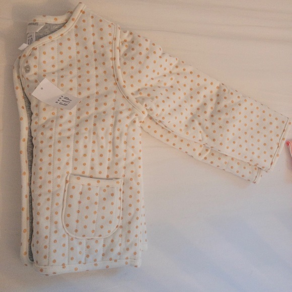 Dot Quilted Jacket - Picture 2 of 2